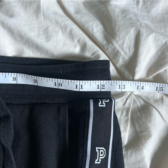 PINK Victoria's Secret Womens XS Black Logo Joggers - Picture 7 of 7